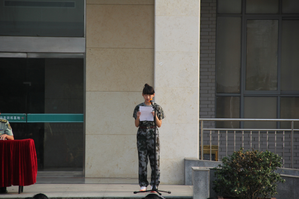 學生代表發(fā)言